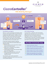 Cicero Controller Datasheet